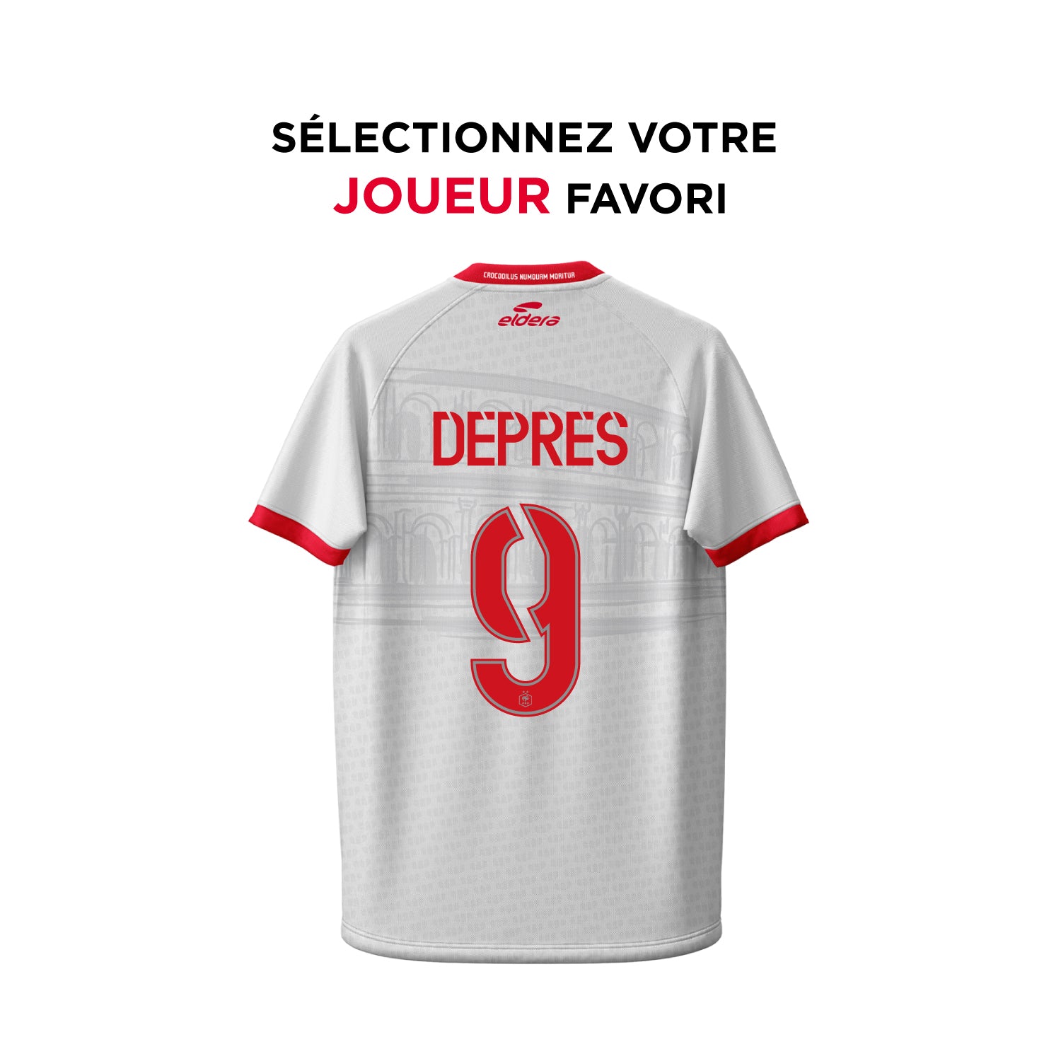 Maillot Extérieur Nîmes Olympique 2025/2026