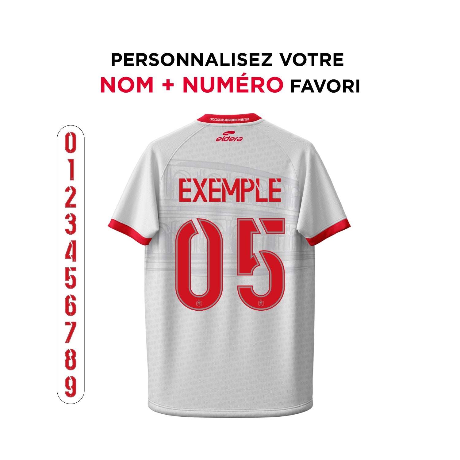 Maillot Extérieur Nîmes Olympique 2025/2026