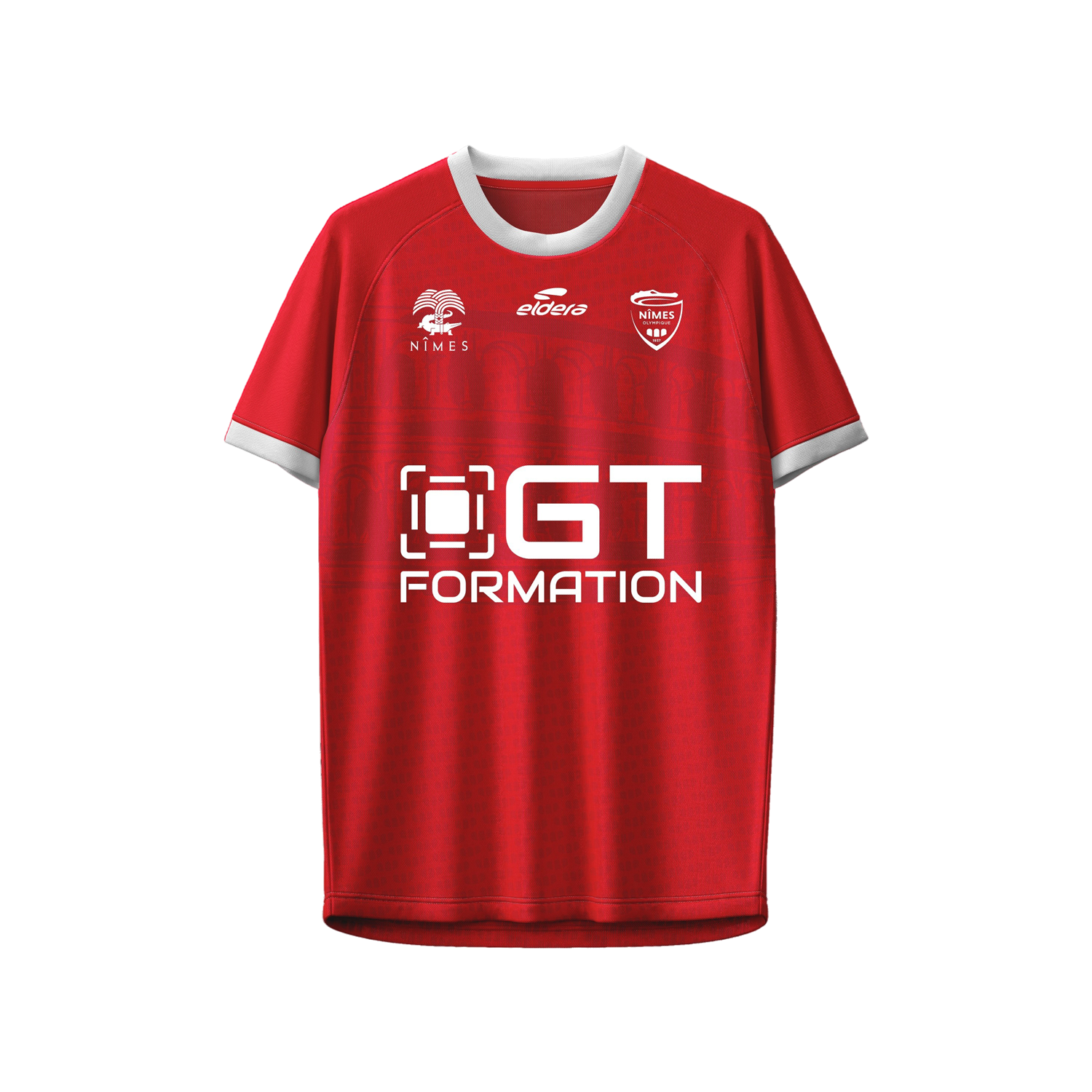 Maillot Domicile Nîmes Olympique 2025/2026